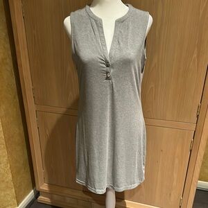 Gray Sleeveless Women's Top